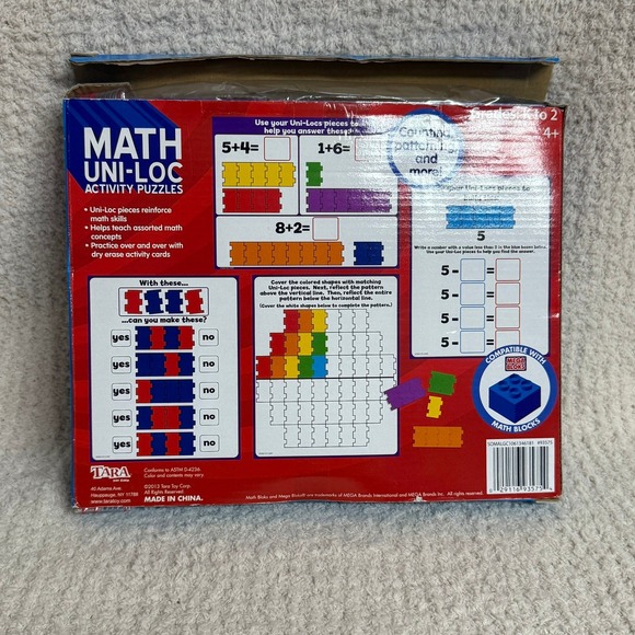 Math Uni-Loc Activity Puzzles Counting Patterning STEM Education‎ - Picture 3 of 9